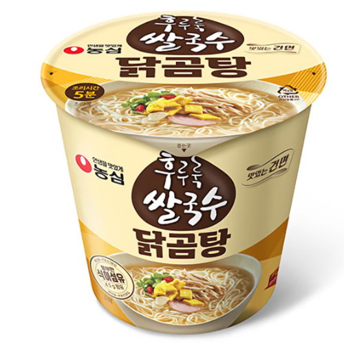 농심 후루룩 쌀국수 닭곰탕 73g (12개)_이미지