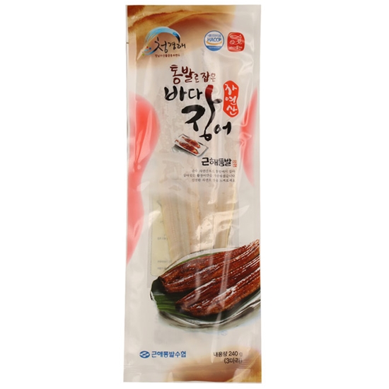 근해통발수협 프리미엄 자연산 바다장어 240g (4개)
