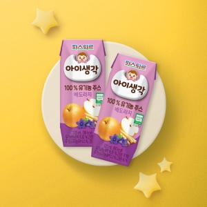 파스퇴르 아이생각 유기농 주스 배도라지 125ml (24개)_이미지