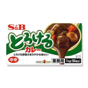 S&B 토로케루카레 매운맛 1kg (1개)_이미지