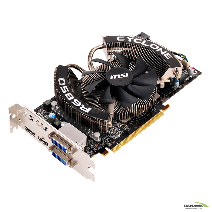 MSI �󵥿� HD 6850 R6850 �Ŀ������/OC D5 1GB ����Ŭ��