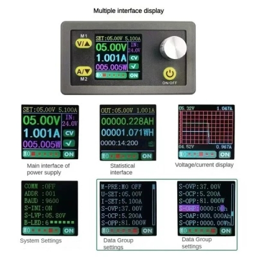 아페쎄 WZ3605E DC DC 벅 부스트 컨버터 CC CV 36V 5A 전원 모듈 조정 가능한 규제 실험실 전원 공급 장치 전_이미지
