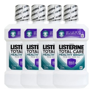 존슨앤존슨 리스테린 토탈케어 헬씨브라이트 250ml (4개)
