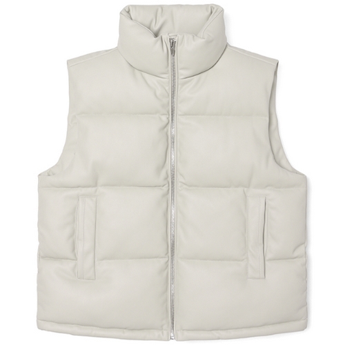 애드혹 인조가죽 패딩 베스트 HZAVE80_이미지