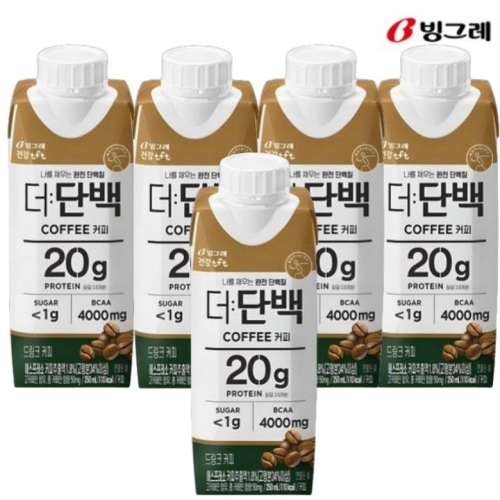 빙그레 더단백 드링크 커피 250ml (5개)
