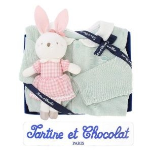 임신출산백일템 미뇽 슈트 + 제이니 딸랑이 인형 M 2종세트..35447717