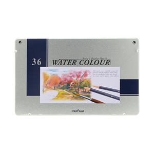 수채 색연필 틴케이스