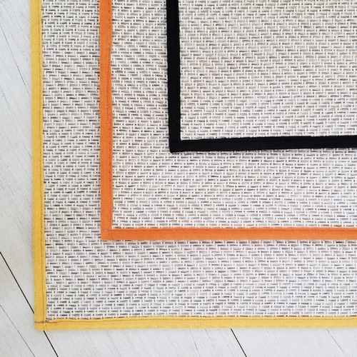 한일카페트 어반엣지 사이잘룩 헤링본 여름 사계절 러그 (200x150cm)_이미지