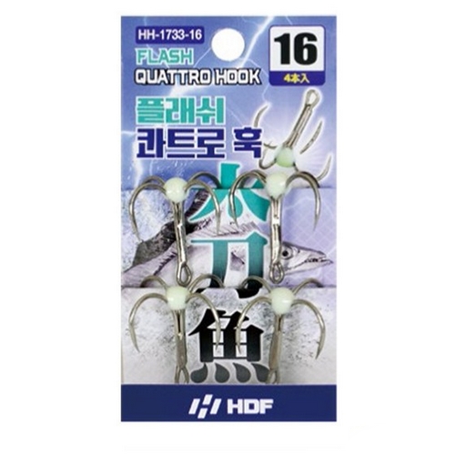 해동조구사 HDF HH-1733 플래쉬 콰트로훅