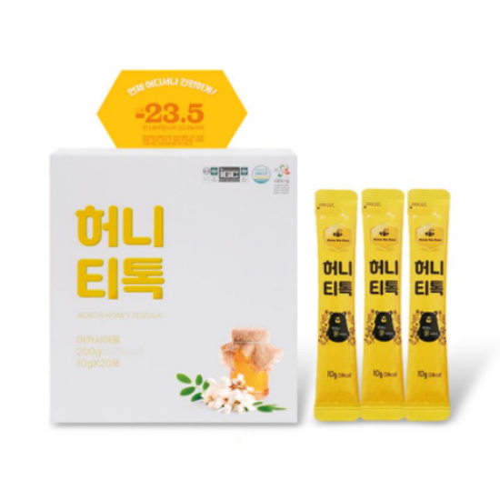 허니티톡 아카시아꿀 20포 (1개)