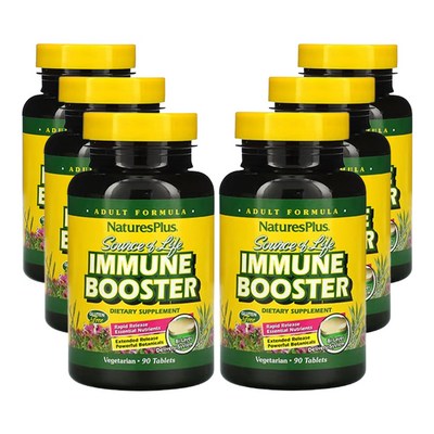 네이처스플러스 Source of Life 면역 강화제 90캡슐 (6개)