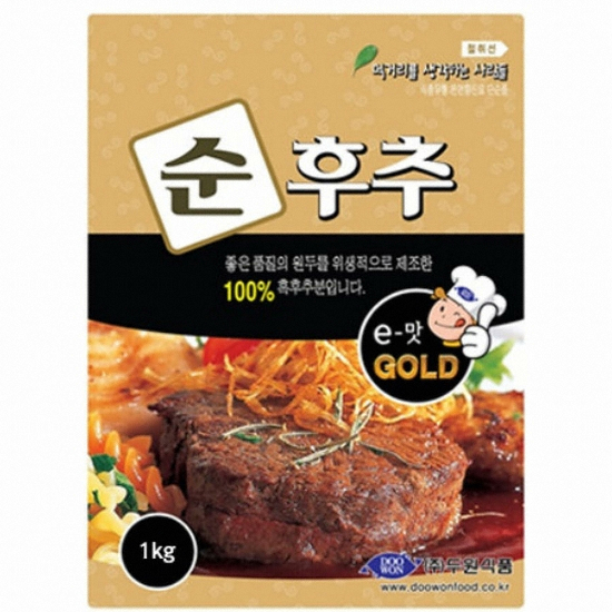 두원식품 순후추 1kg (1개)_이미지