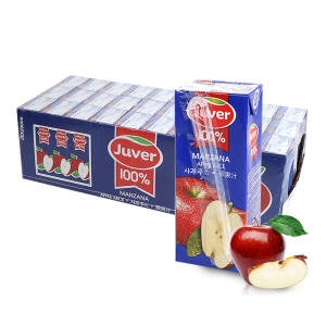 JUVER ALIMENTACION 후버 사과주스 200ml이미지입니다. 누르면 해당 게시물로 새창이동합니다.