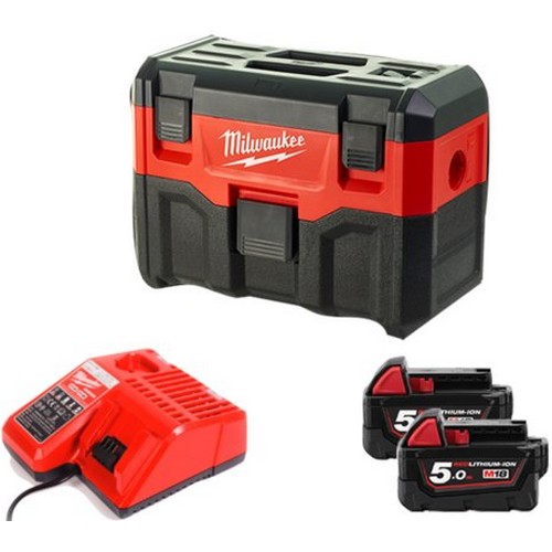 밀워키 M18 VC-2 (5.0Ah, 배터리 2개)_이미지