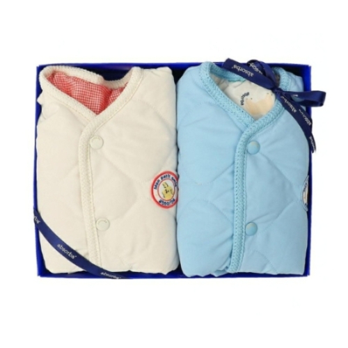 해피랜드F&C 압소바 유아 아기점퍼,출산,백일, 마르소 약패딩 리버서블 점퍼2벌세트 2A1123101