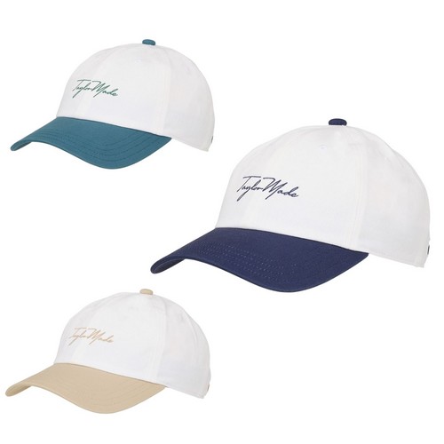 W 스크립트 로고 Bi-Color 캡 TL703