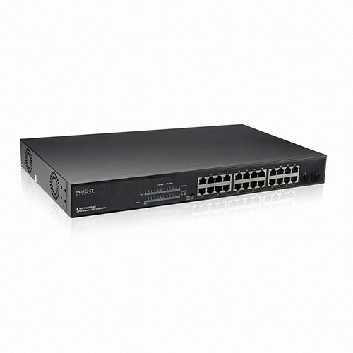이지넷유비쿼터스 넥스트 NEXT-POE3026SFP-400 PoE 스위치허브_이미지