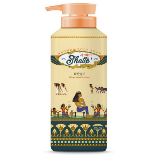 KBH한국생활건강 무궁화 샤워 때비누 화산송이 900ml (2개)