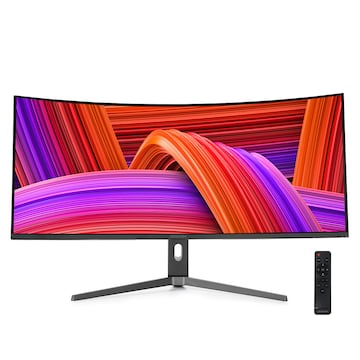 크로스오버 38LGD66C IPS 38 TYPE-C PD 울트라 커브드 무결점