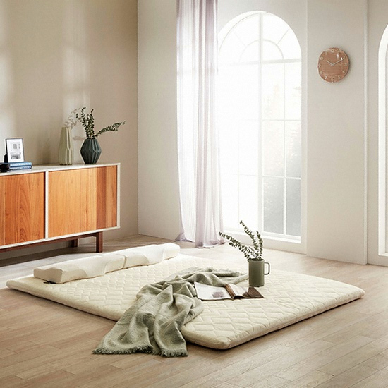 럭스나인 핫앤쿨 라텍스 토퍼 매트리스 SS (8cm)_이미지