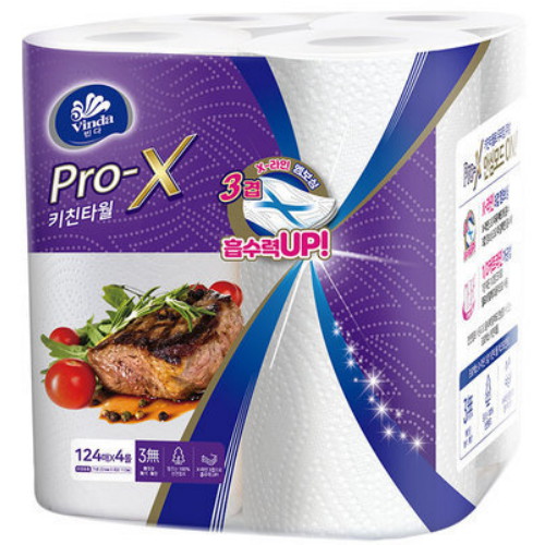 ����ڸ��� Pro-X 3�� ŰģŸ�� 124�� (4��)