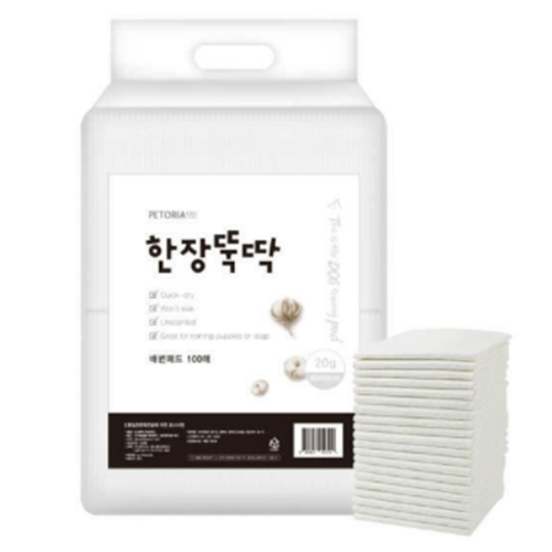 세토리 한장뚝딱 라이트 배변패드 100매(4개)