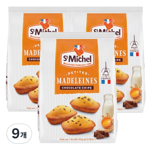 생미쉘 초코칩 마들렝 175g (9개)_이미지