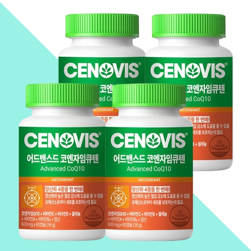 세노비스 어드밴스드 코엔자임 큐텐 60캡슐 (4개)_이미지