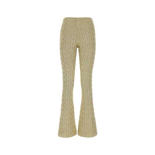 구찌 골드 비스코스 블렌드 팬츠 734545XKC1I 7051