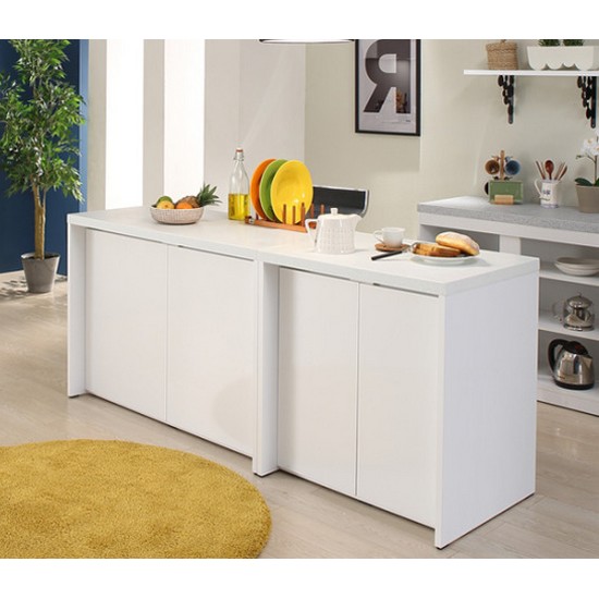 샤인 대리석 홈바형 아일랜드식탁 2000