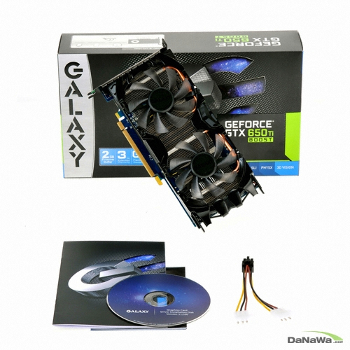 갤럭시 지포스 GTX650 Ti BOOST GC D5 2GB_이미지