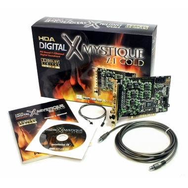 HiTeC DIGITAL AUDIO HDA Digital X-Mystique 7.1 Gold_이미지