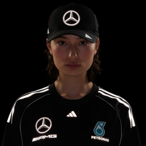 아디다스 메르세데스 AMG 페트로나스 F1 팀 메카닉 트러커 볼캡 모자 JX1419