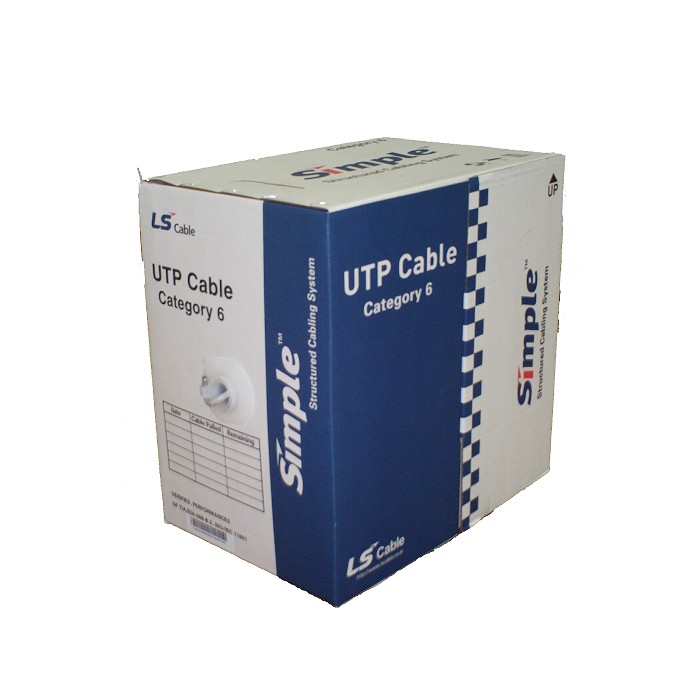 LS전선 CAT.6 <b>UTP</b> 랜<b>케이블</b> 박스
