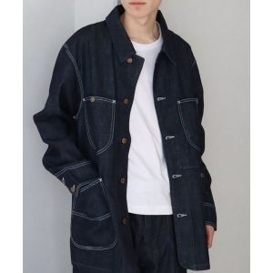 에스티오 HOU N 휴스턴 US 코튼 데님 COVERALL 커버 올 블루계 3 711280