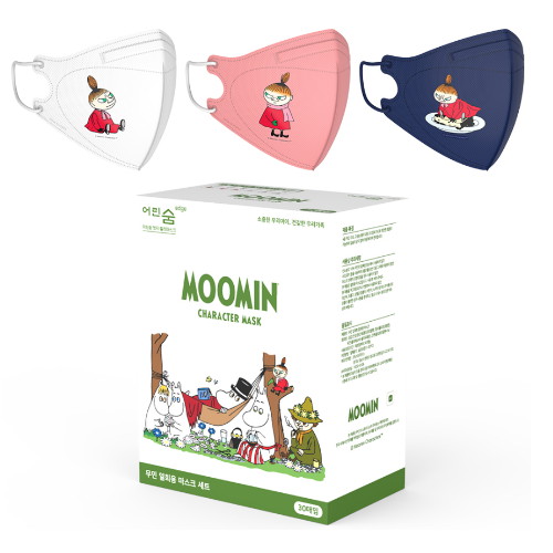 어린숨 엣지 무민 아트심볼 미이 대형 30매입 (60매)_이미지