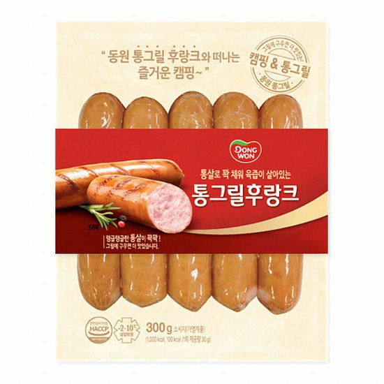 동원F&B 통그릴후랑크 300g (2개)_이미지