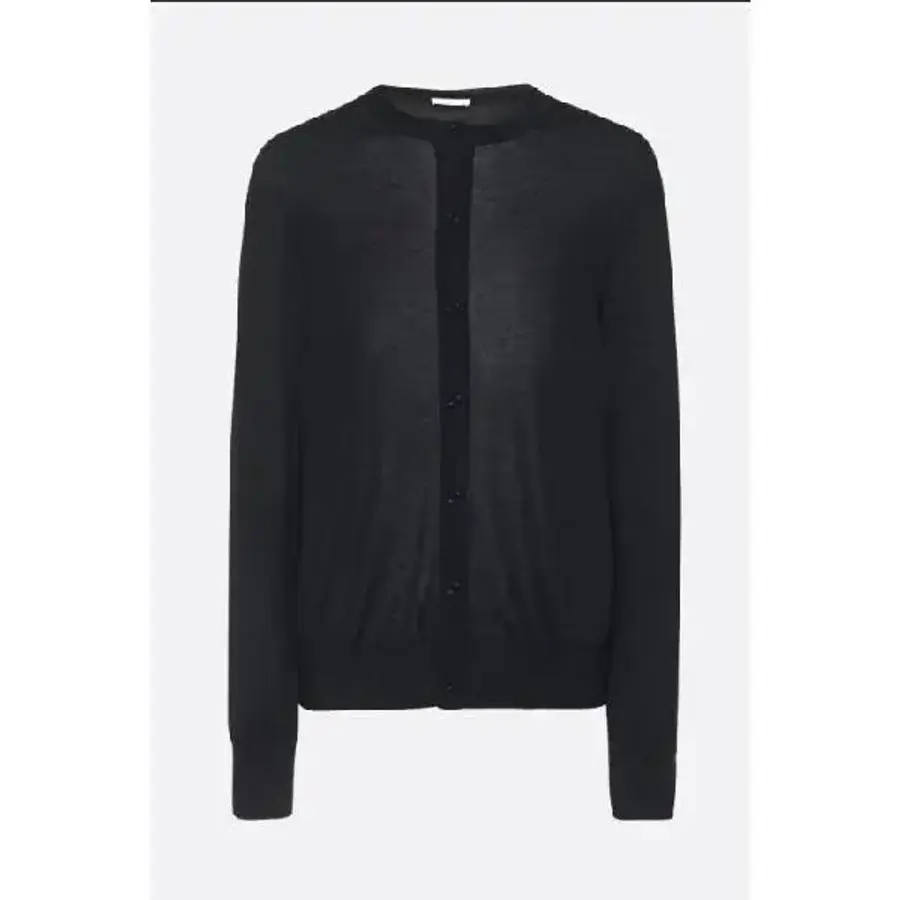 THE E32 더로우 5578Y498BLK ROW Battersea cardigan in cashmere