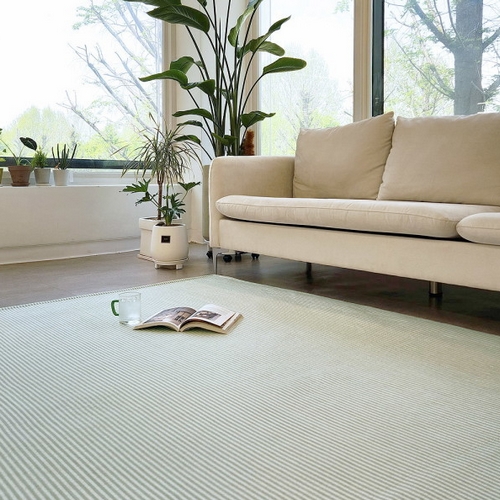 한일카페트 쿨린 시어서커 거실 여름 러그 (150x100cm)_이미지