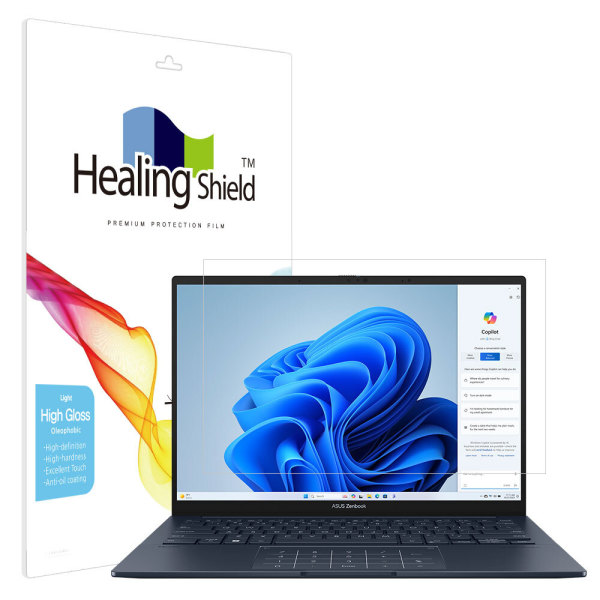 폰트리 힐링쉴드 ASUS 젠북 14 OLED UX3405 올레포빅 Light 액정보호필름