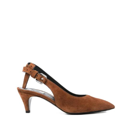 모스키노 슬링백 스웨이드 펌프스 60mm MA10115C1NME0 T