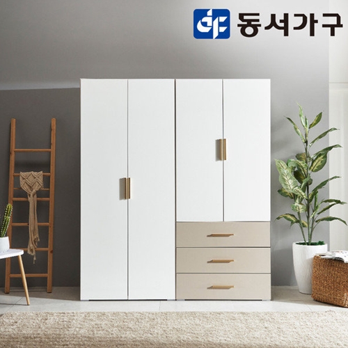 동서가구 더셉트 3단서랍 옷장 1600_이미지