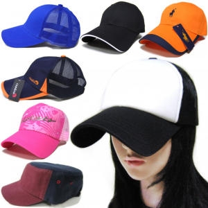 메쉬캡 야구 볼캡 군모 스냅백 여름 여성 남자 모자_이미지