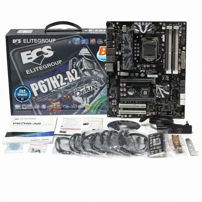 ECS P67H2-A2 Black Deluxe (B3)