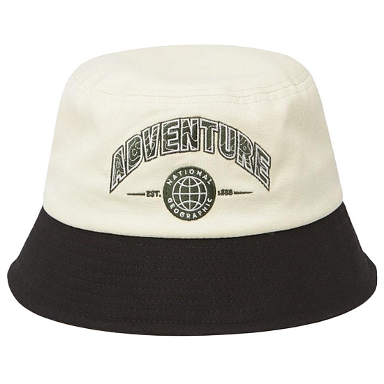 내셔널지오그래픽 코튼 아트웍 햇 N223AHA720 (블랙)