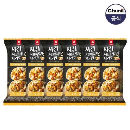 천일식품 치킨 스파이시커리 브리또 120g (6개)_이미지