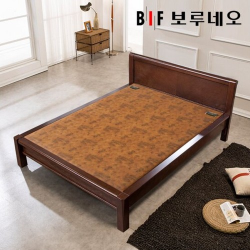 BIF보루네오 뜨끈뜨끈 모던우드 흙침대 Q