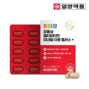 일양약품 올타민 장용성 멀티비타민 미네랄 이뮨 플러스 60정 (1개)_이미지