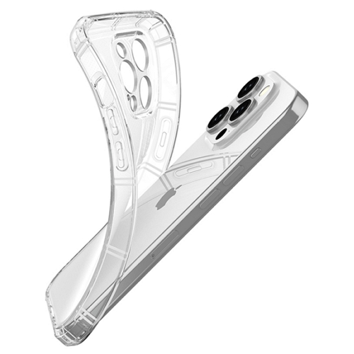 아이폰15 프로 에어아머 프레임 범퍼 투명 젤리 케이스