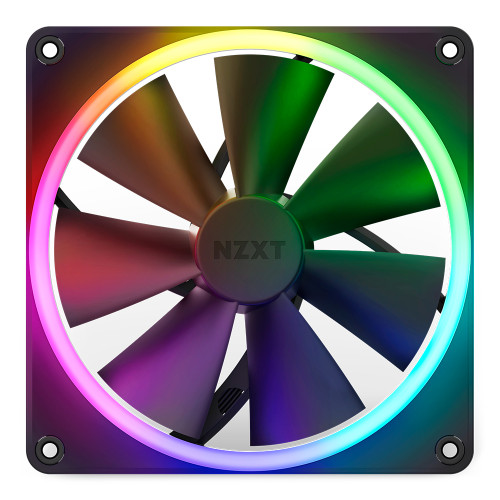 NZXT F140 RGB (컨트롤러/2팩, 블랙)_이미지